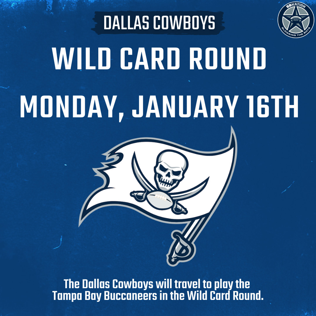 Dallas Cowboys vs Tampa Bay Buccaneers NFL Playoffs Wild Card