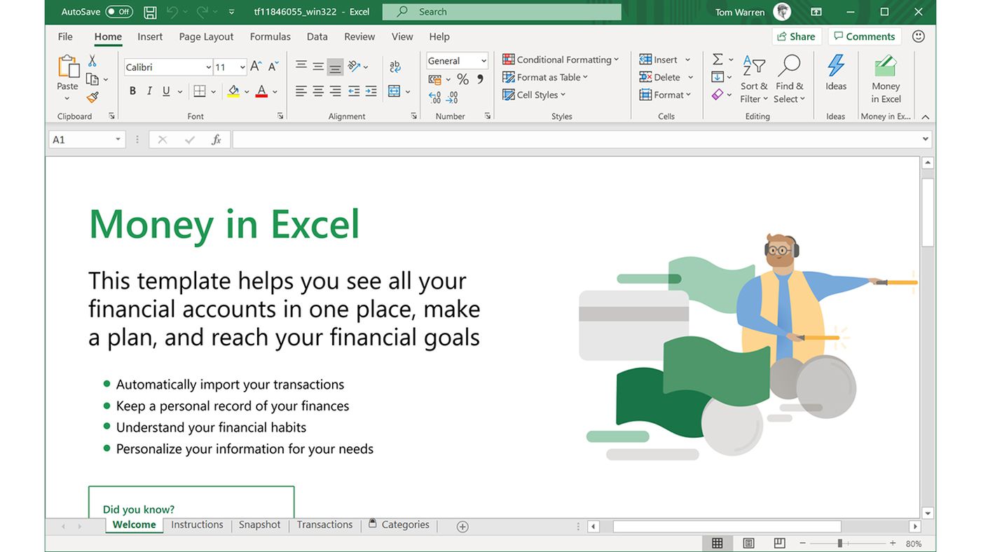 Microsoft can now import your banking activity into Excel - The Verge Inside Credit Card Statement Template Excel