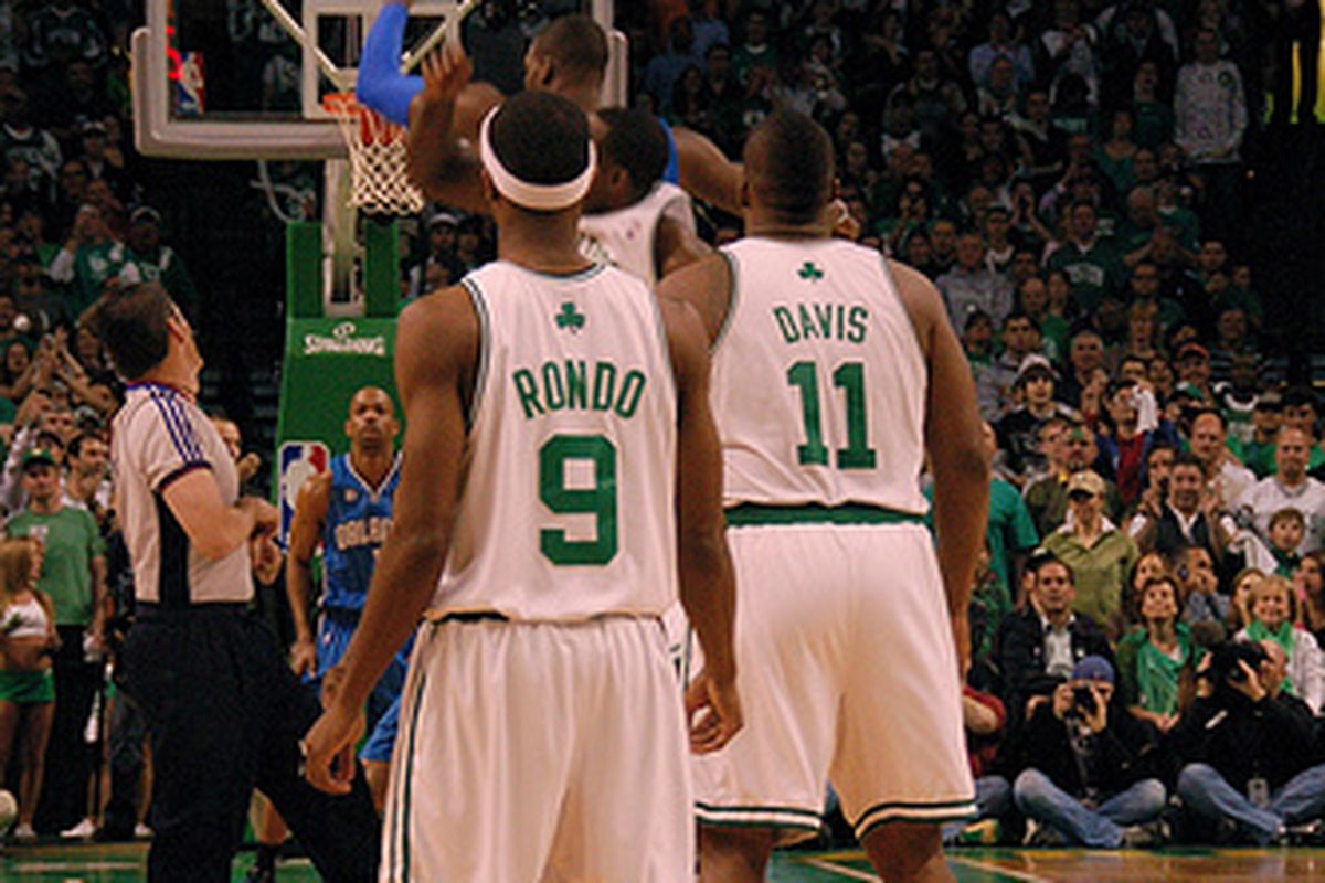 Rondo and Davis are the center of attention for a lot of Celtics fans right now...