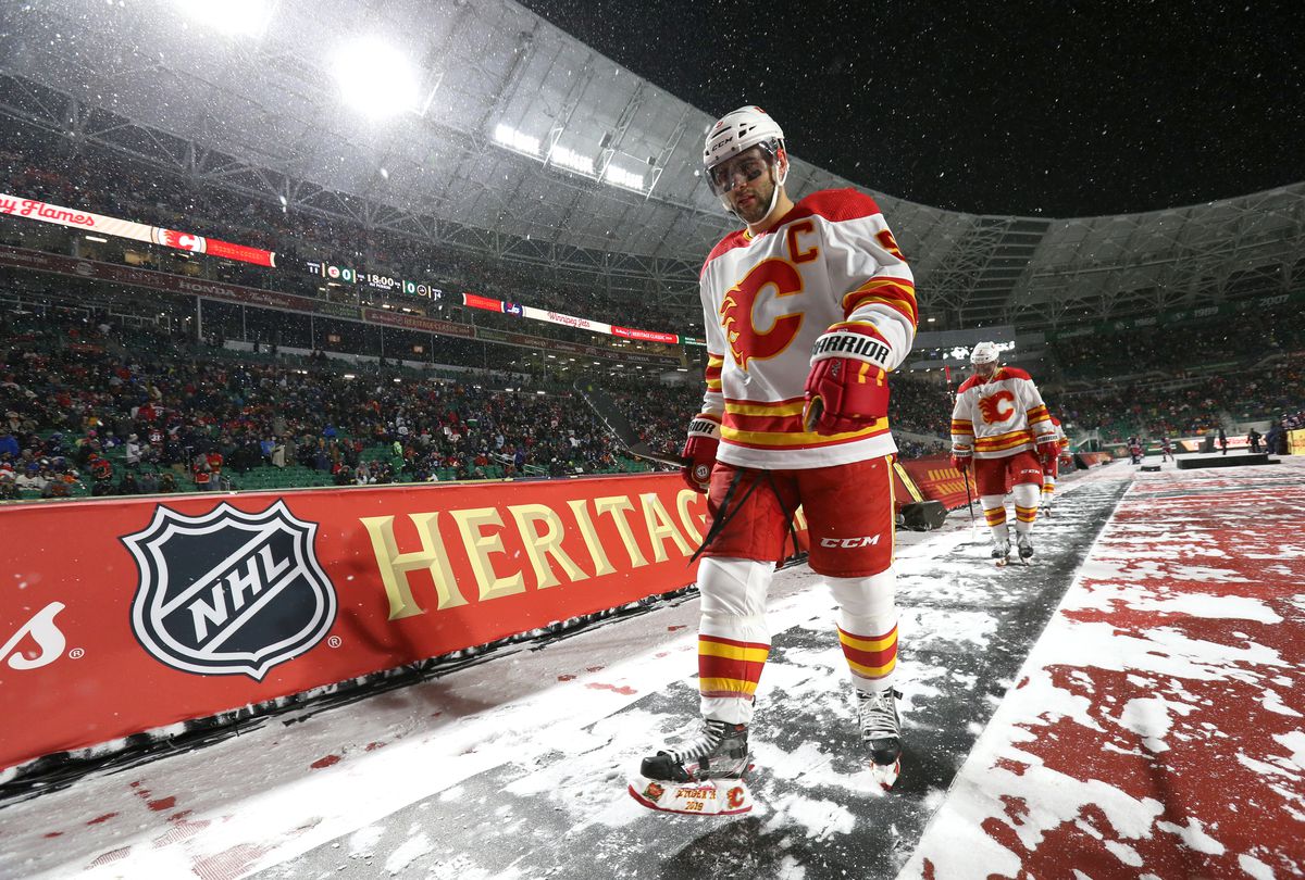 2019 Tim Hortons NHL Heritage Classic - Calgary Flames v Winnipeg Jets