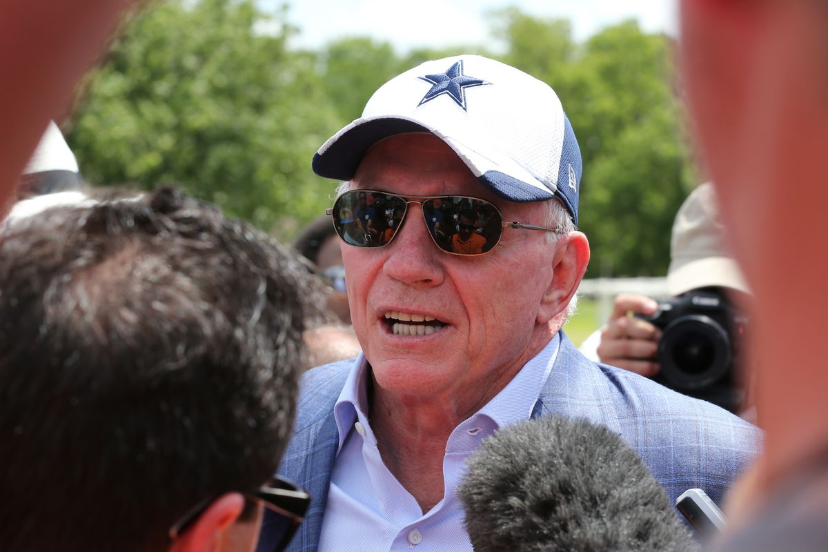 Jerry Jones was talkative. I know, who would have guessed?