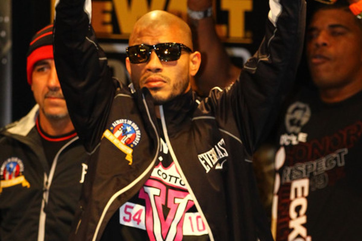 Miguel Cotto has announced that he will face Austin Trout on December 1 at Madison Square Garden. (Photo by Al Bello/Getty Images)
