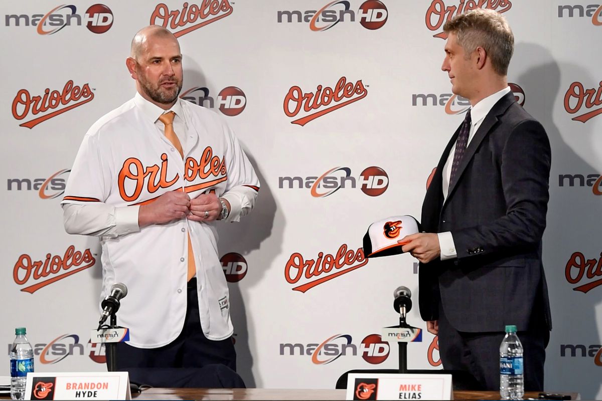 Orioles manager Brandon Hyde ‘ready to get to work’ after introduction alongside Mike Elias