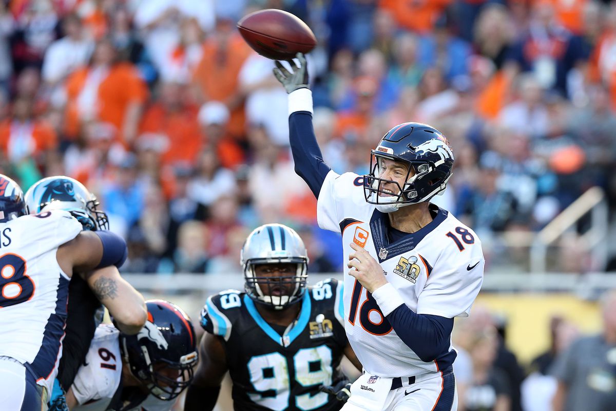 Peyton Manning Super Bowl 50