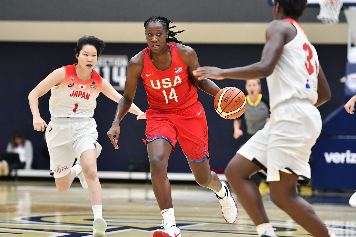 Basketball: International Women’s Basketball-Japan at USA