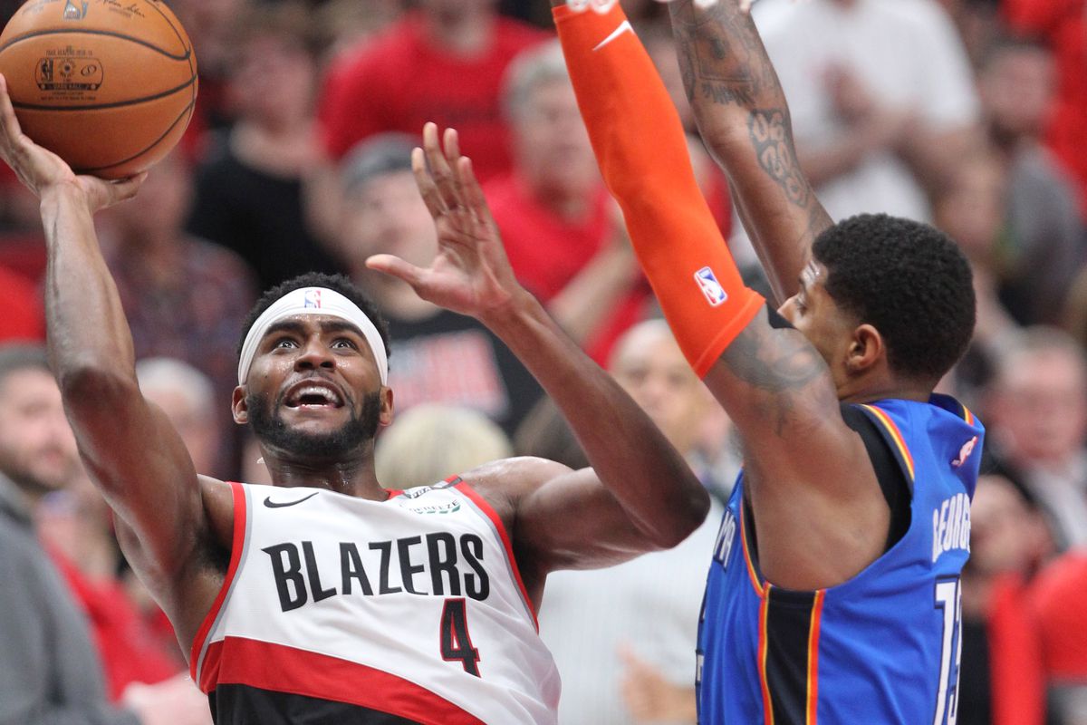 NBA: Playoffs-Oklahoma City Thunder at Portland Trail Blazers