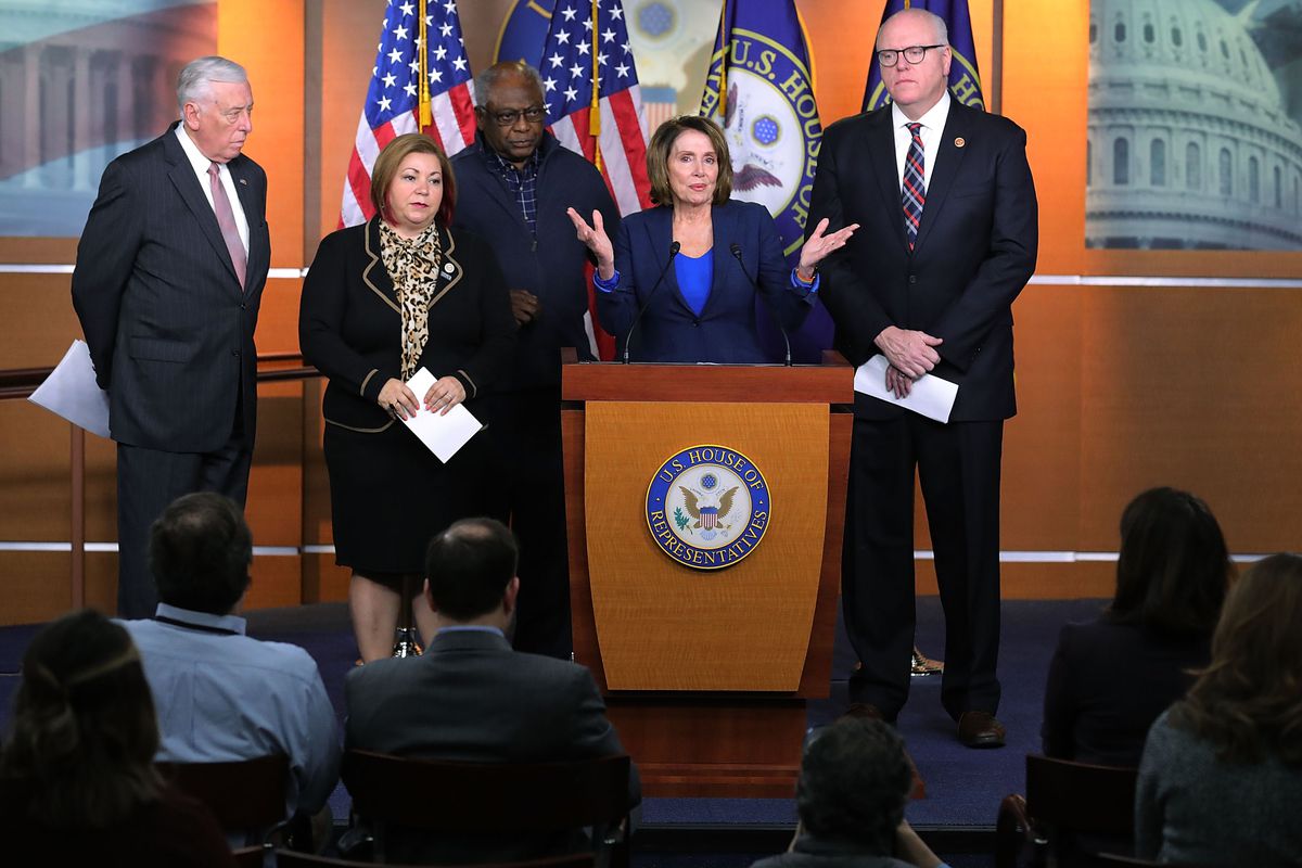 House Democrats Address The Media After Weekly Caucus Meeting
