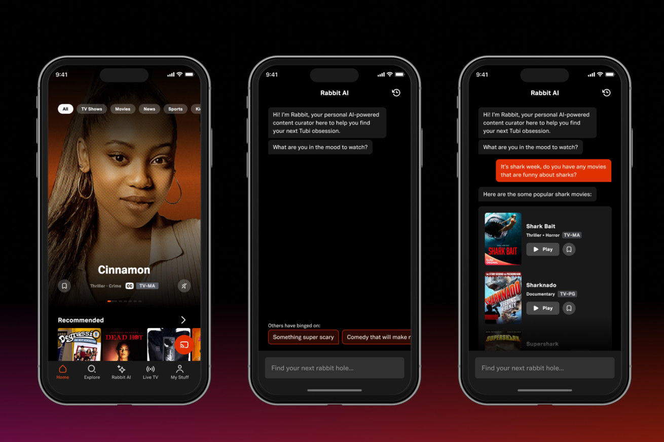 Tubi is using ChatGPT to give you better movie recommendations