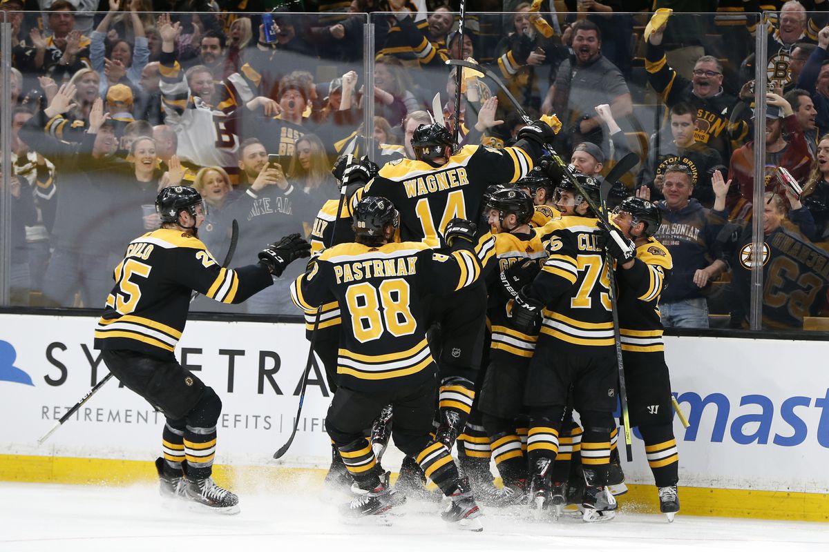 NHL: Stanley Cup Playoffs-Columbus Blue Jackets at Boston Bruins