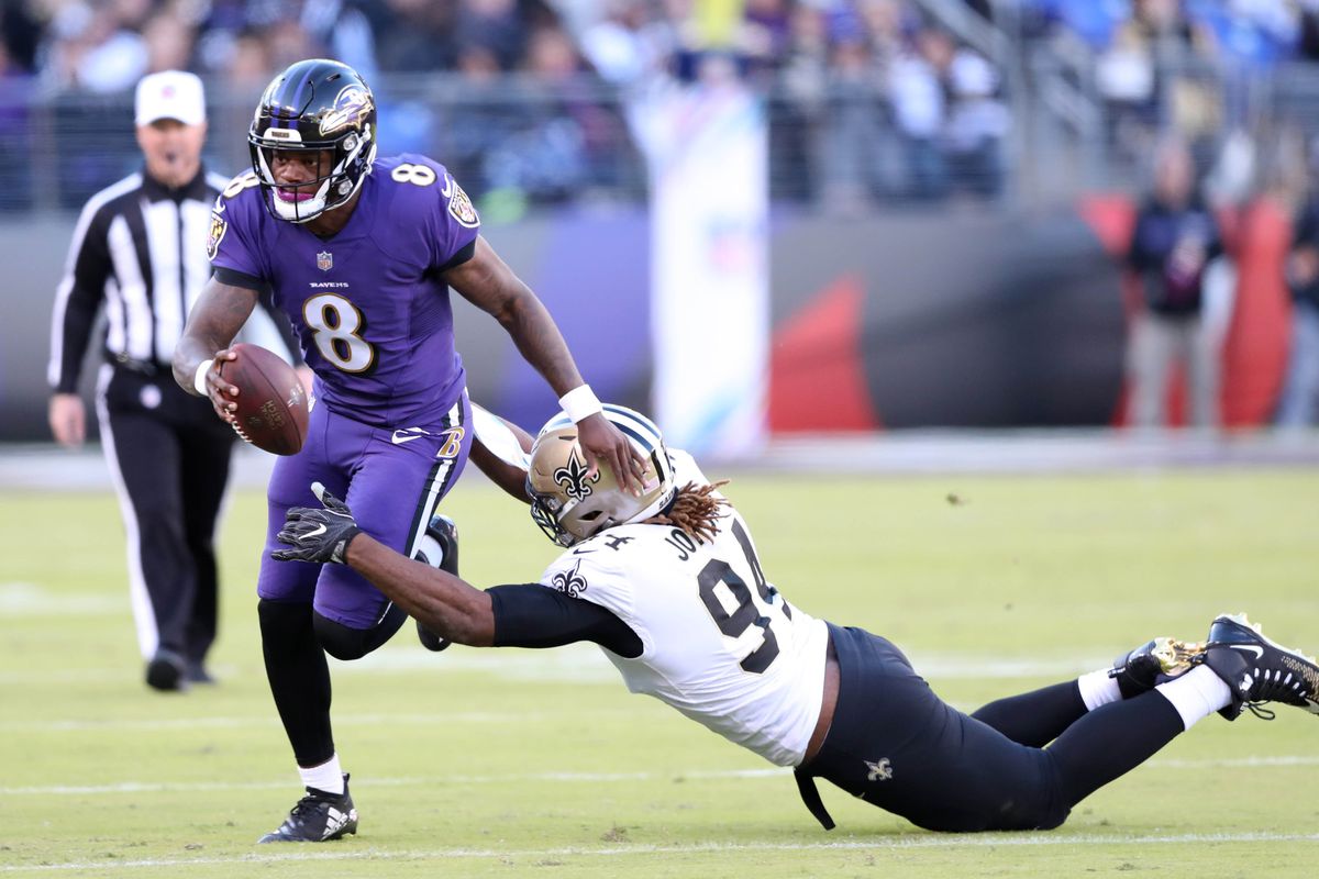 NFL 2022 Week 9: 'Monday Night Football' Baltimore Ravens vs. New Orleans  Saints picks - Hogs Haven