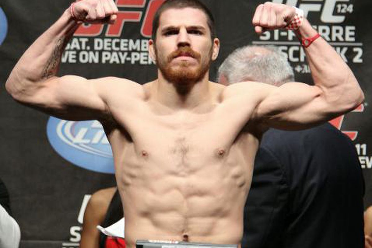Photo of Jim Miller by Josh Hedges via <a href="http://prommanow.com/wp-content/uploads/2010/12/jim-miller-ufc-124-weigh-in.jpg">Zuffa LLC/Getty Images</a>.