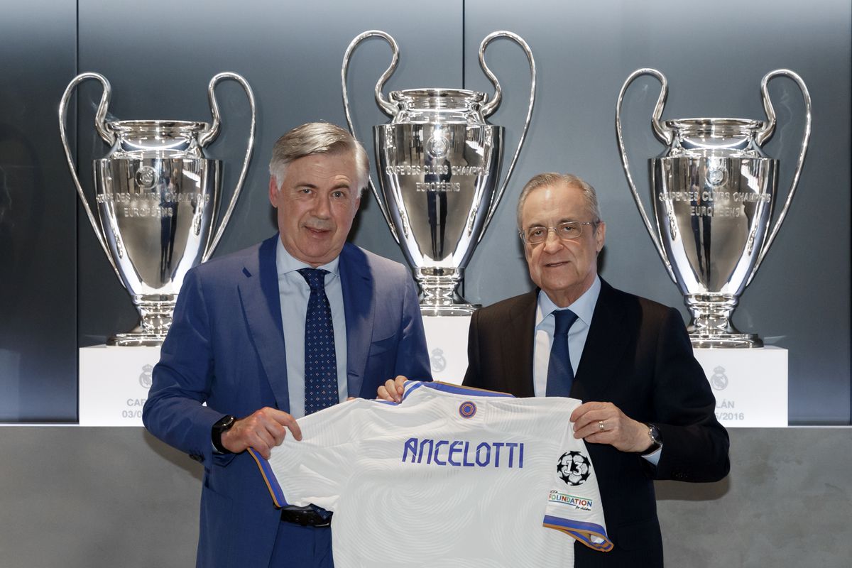 Carlo Ancelotti Is Presented As The New Coach Of Real Madrid