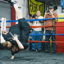 Ronda Rousey UFC 170 workout photos