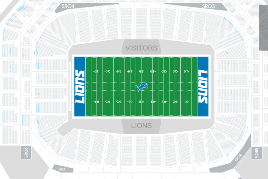 Lions release standing-room tickets as attendance soars 21.5% at Ford Field  