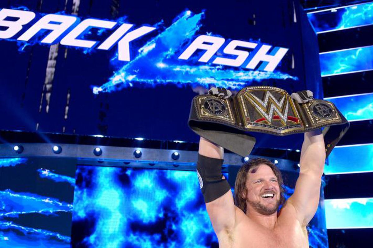 Image result for WWE Backlash 2016 wwe.com Dean Ambrose vs AJ Styles