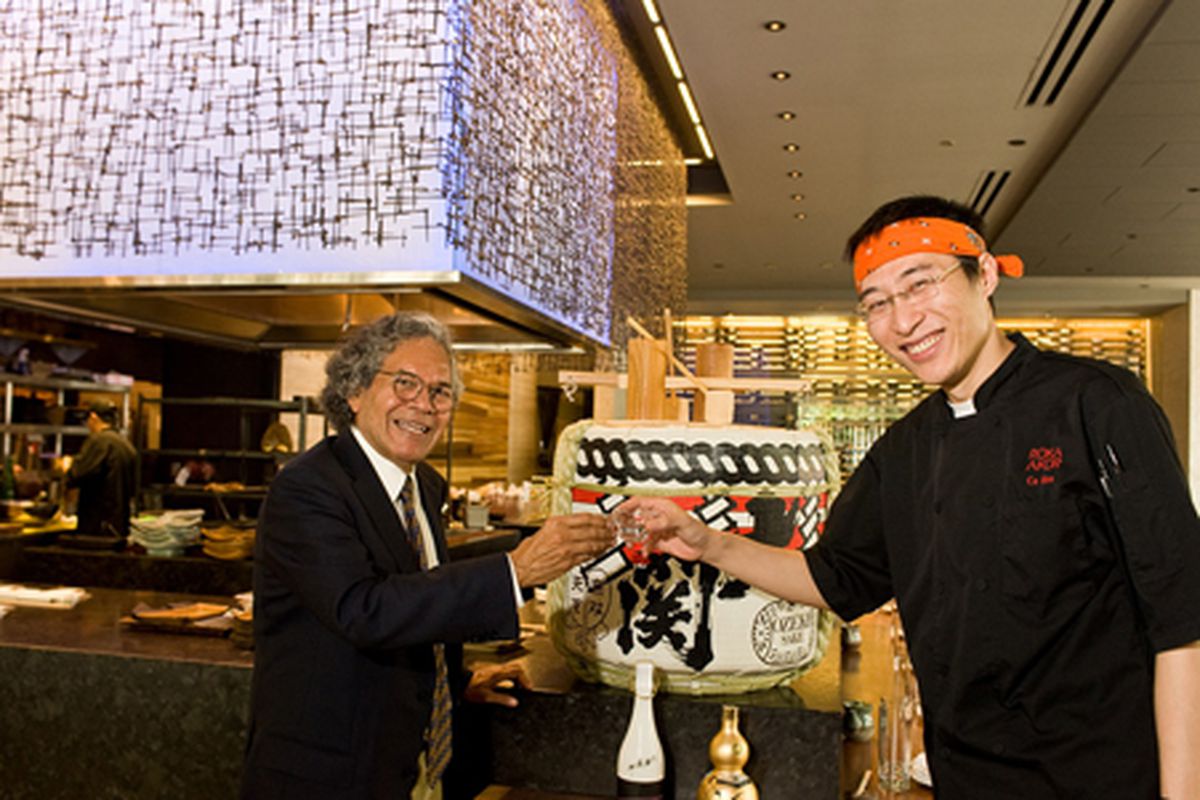 Owner Dr. John Kapoor and chef Ce Bian 