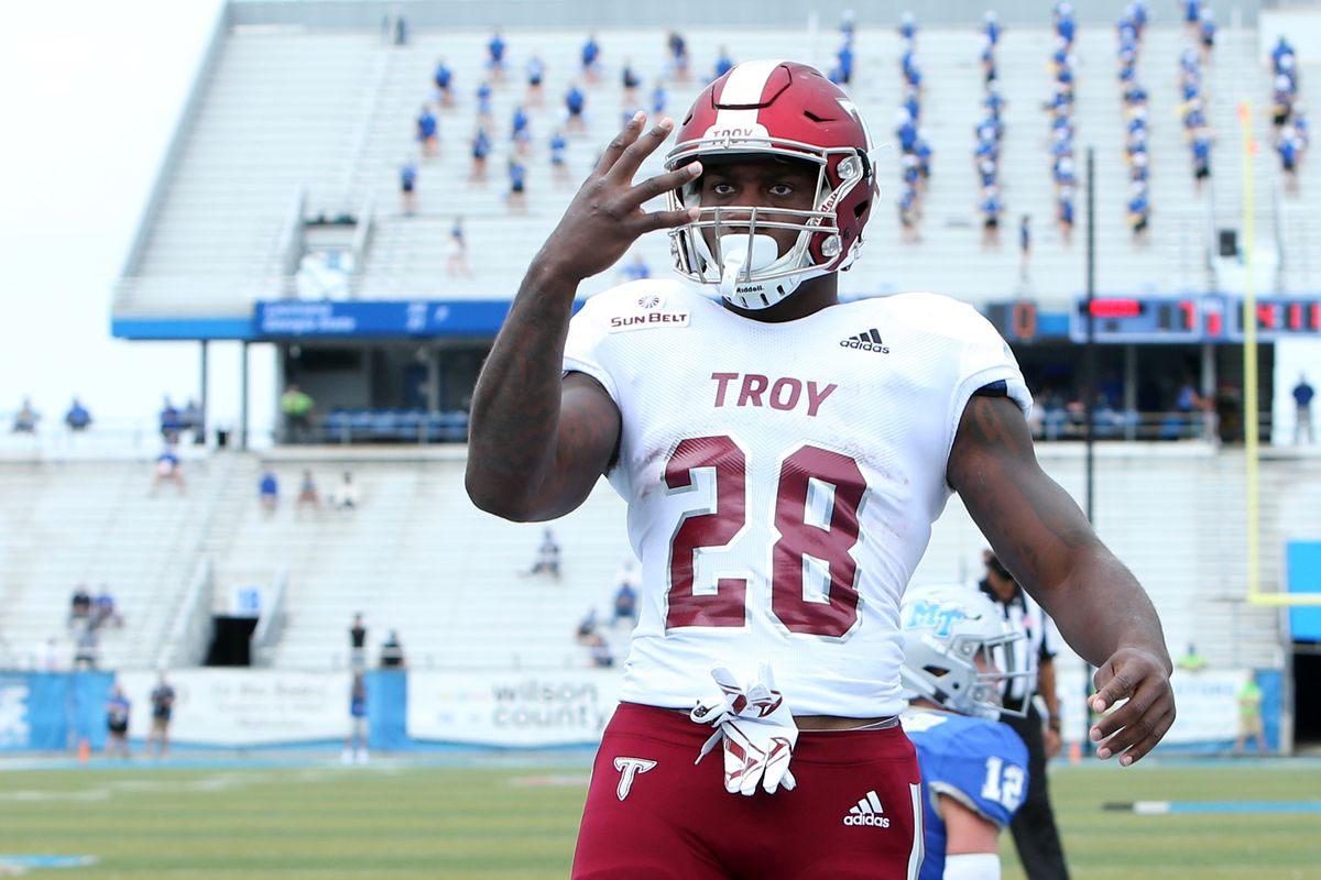 COLLEGE FOOTBALL: SEP 19 Troy at Middle Tennessee
