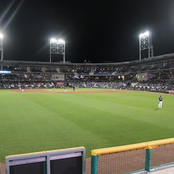 The Houston Cougars take on the UConn Huskies baseball team at Dunkin Donuts Park in Hartford, CT on May 11, 2018.