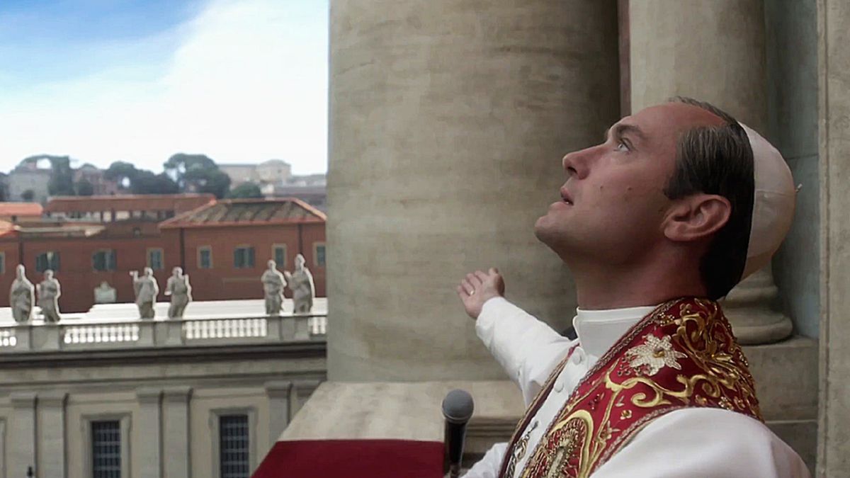 Jude Law as Pope Pius XIII in The Young Pope
