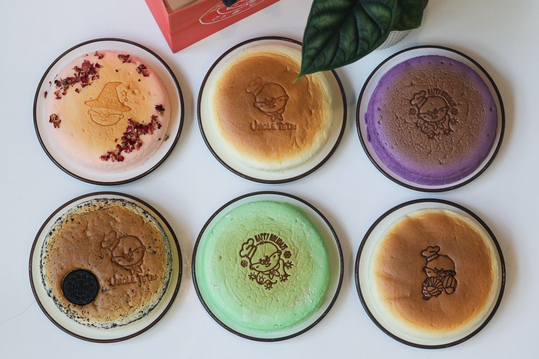 Japanese-style cheesecakes