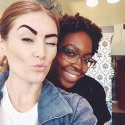 "<b><a href="http://instagram.com/thepowderandglory">Courtney Allen</a></b> at <b><a href="http://milano-hds.com/">Milano Hair Studio</a></b> is an eyebrow genius. She is not an eyebrow girl—she is THE eyebrow girl. She can work wonders on even the 