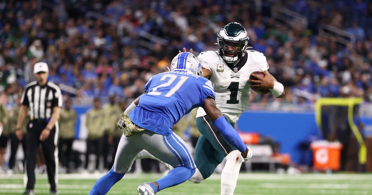 Eagles offense vs. Lions defense preview by the numbers