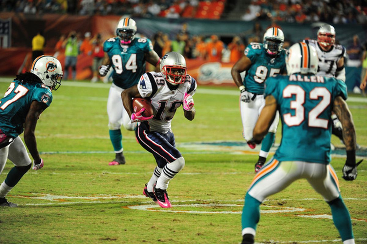 Brandon Tate looks kind of tiny. (Photo by Scott Cunningham/Getty Images)