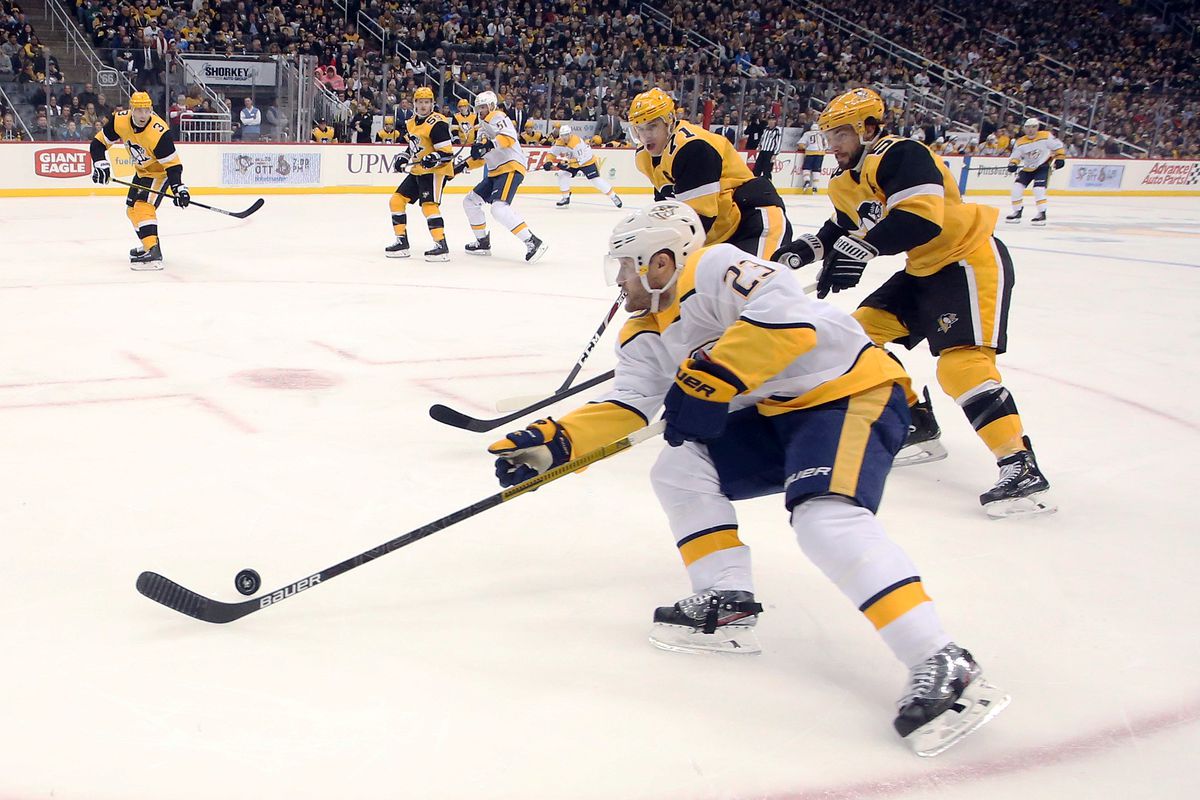 NHL: Nashville Predators at Pittsburgh Penguins