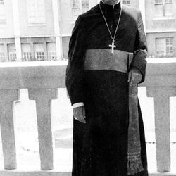 This is an Aug. 1977 photo of Archbishop Oscar Romero of El Salvador. Pope Francis decreed Tuesday Feb. 3, 2015 that slain Salvadoran archbishop Oscar Romero was killed out of hatred for the faith, approving a martyrdom declaration that sets the stage for his beatification.