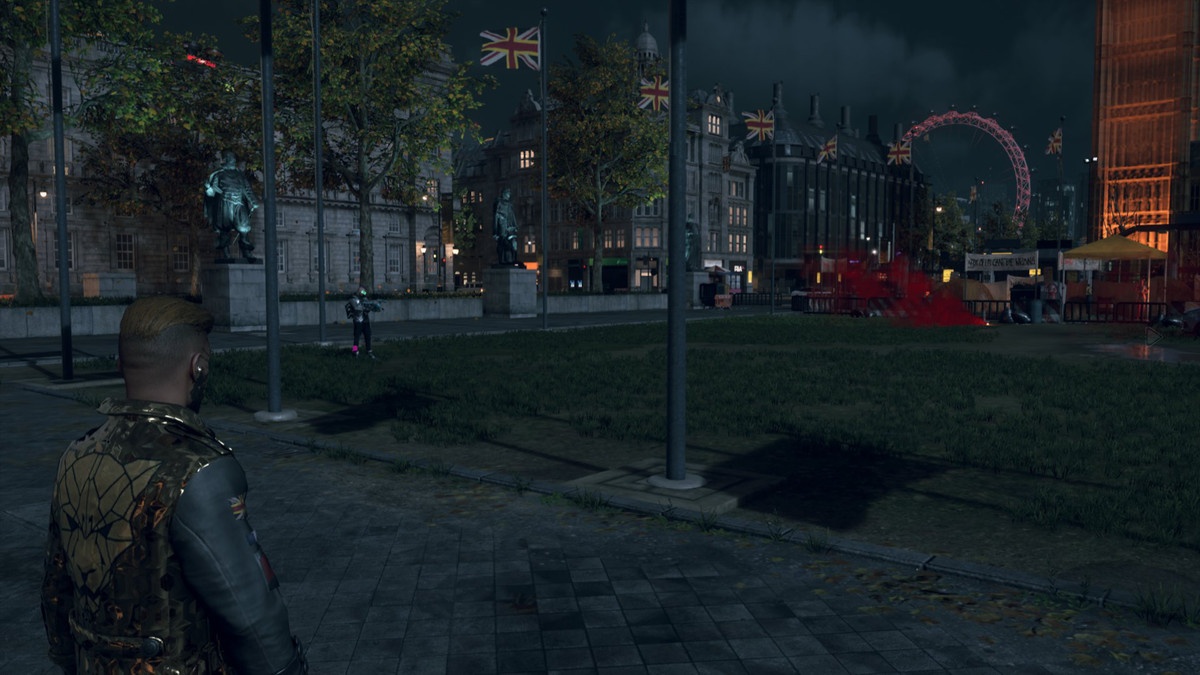 Parliament Square Gardens in Watch Dogs: Legion