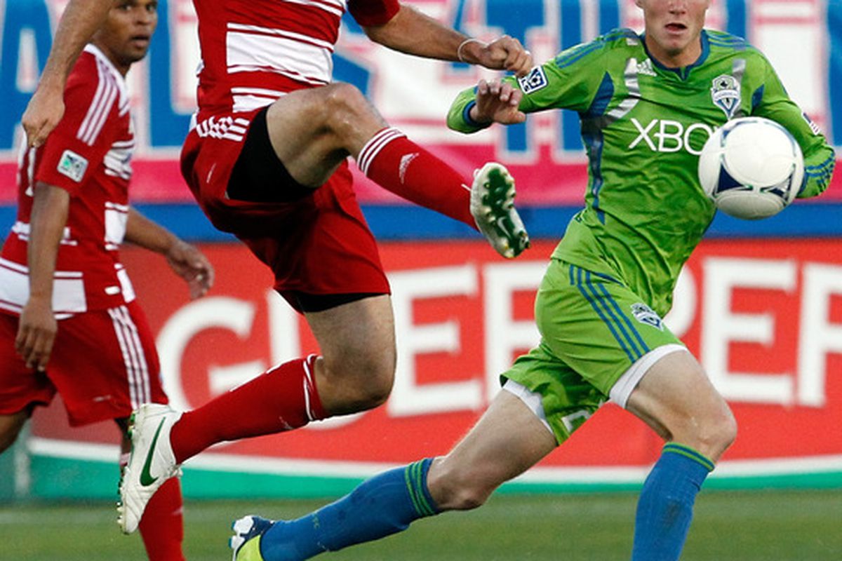Andy Rose could be in line for a third consecutive start if Osvaldo Alonso is unable to play for the Seattle Sounders.