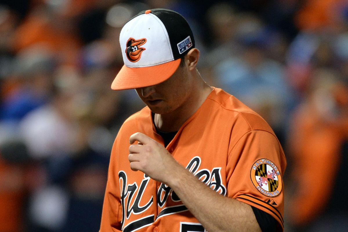 Zach Britton has had a couple of bad days at work. 