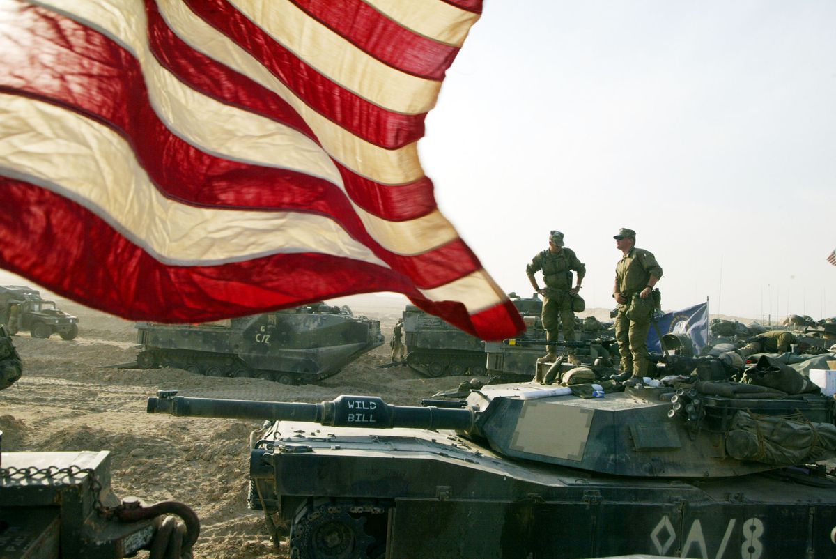 U.S. Marines In Kuwait Prepare For War