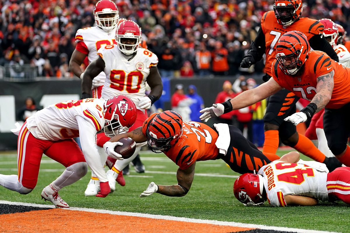NFL playoff odds 2022: Early line movement for Chiefs-Bengals AFC  Championship point spreads, totals - DraftKings Network
