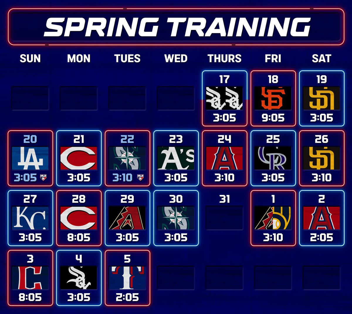Marquee Sports Network will televise 17 of the Cubs' 21 spring games -  Bleed Cubbie Blue