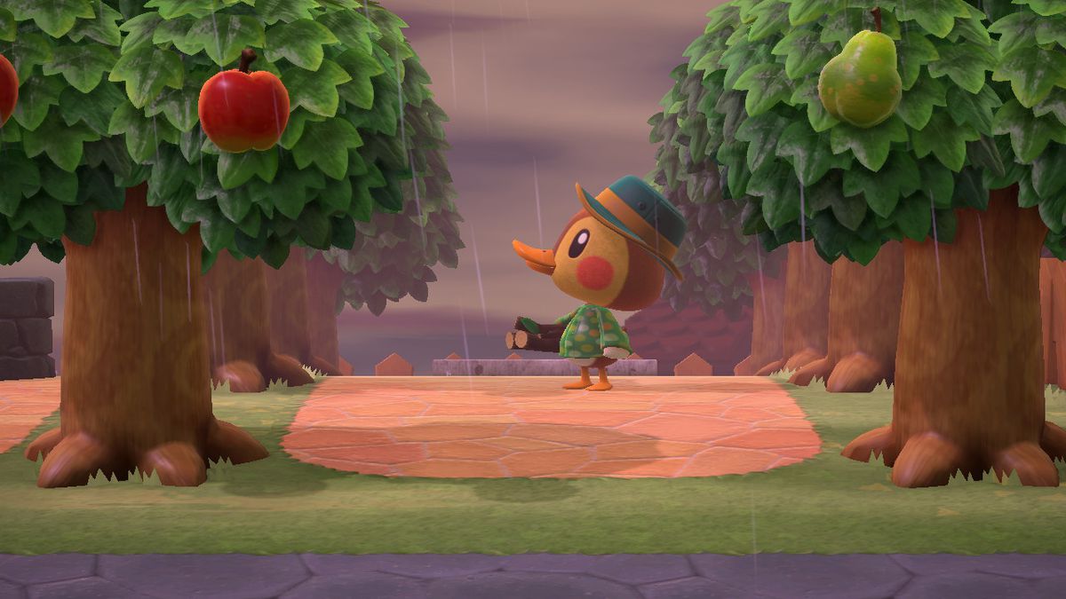 Molly the duck in Animal Crossing: New Horizons.