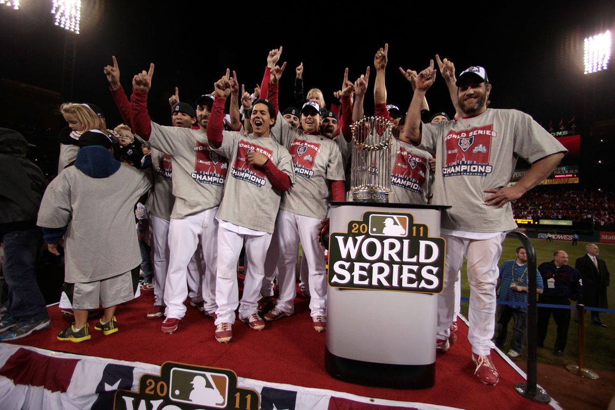 Congratulations to the 2011 World Series champions. 