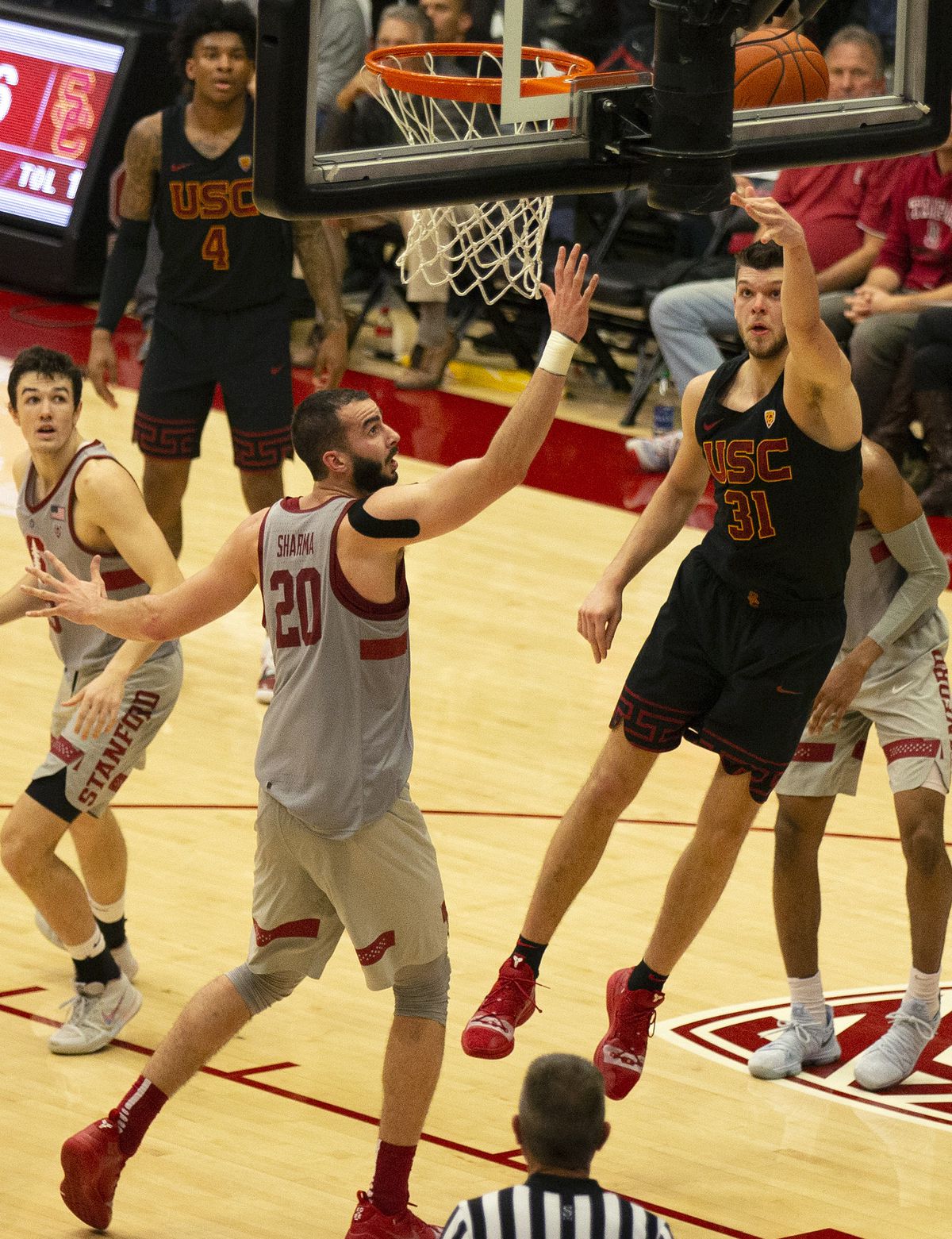 NCAA Basketball: Southern California at Stanford