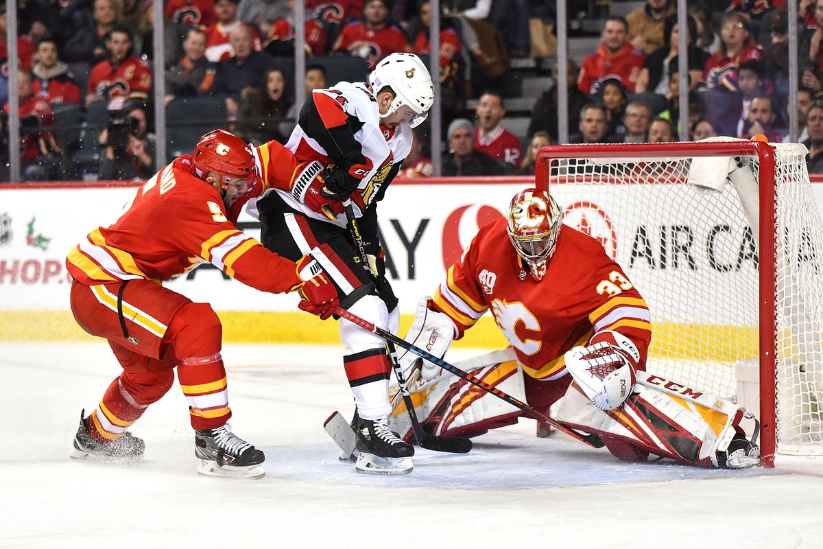 NHL: NOV 30 Senators at Flames