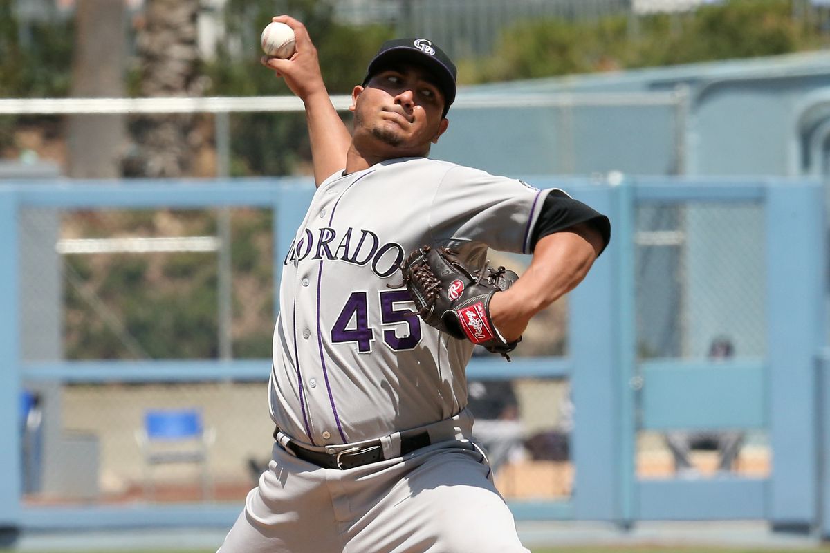 Jhoulys Chacin goes for his 10th win tonight as the Rockies take on the Marlins.