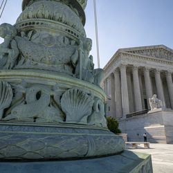 The Supreme Court is seen in Washington, Monday, June 17, 2019. (AP Photo/J. Scott Applewhite)