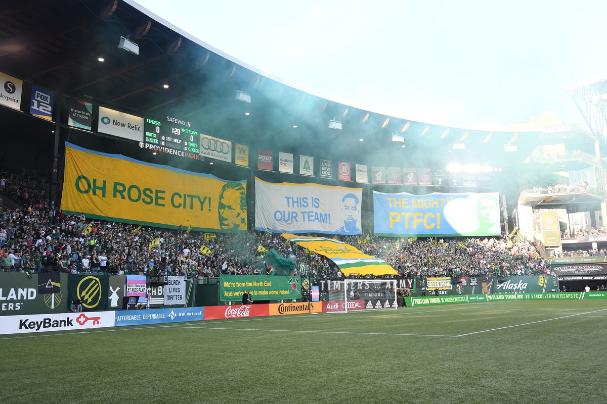 SOCCER: JUL 17 MLS - Vancouver Whitecaps at Portland Timbers