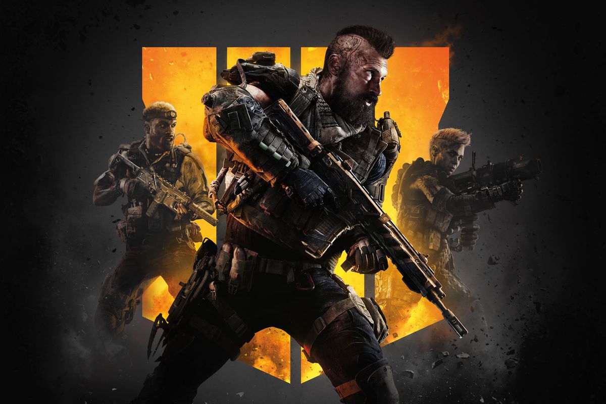 Artwork of three soldiers from Call of Duty: Black Ops 4
