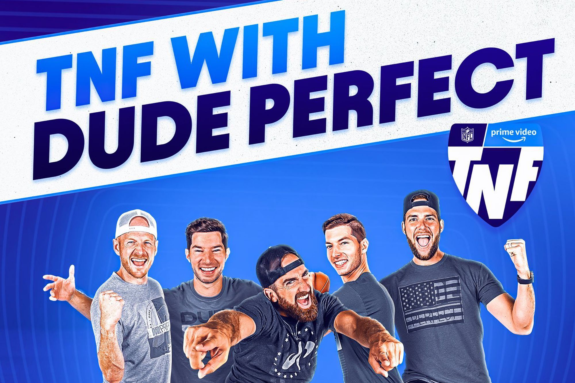 Amazon is teaming up with Dude Perfect for alternate Thursday Night  Football streams - The Verge