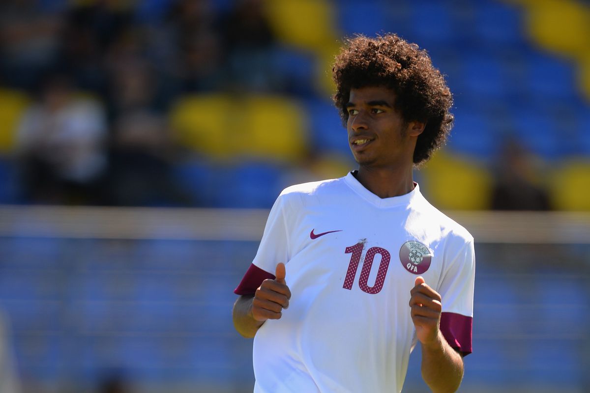 Afif in the Toulon tournament in 2014