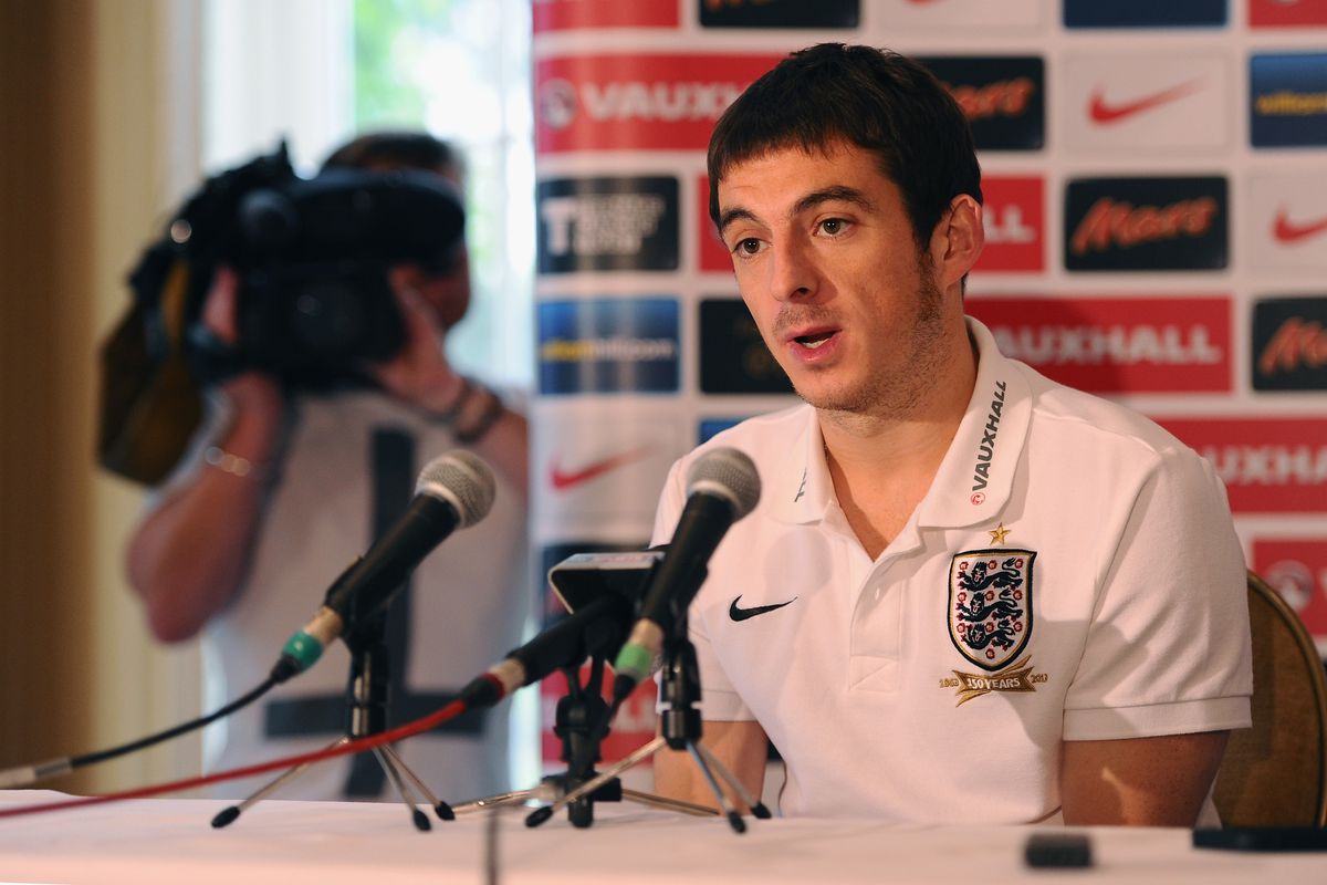 Leighton Baines didn't get on the pitch today, but still made the news.