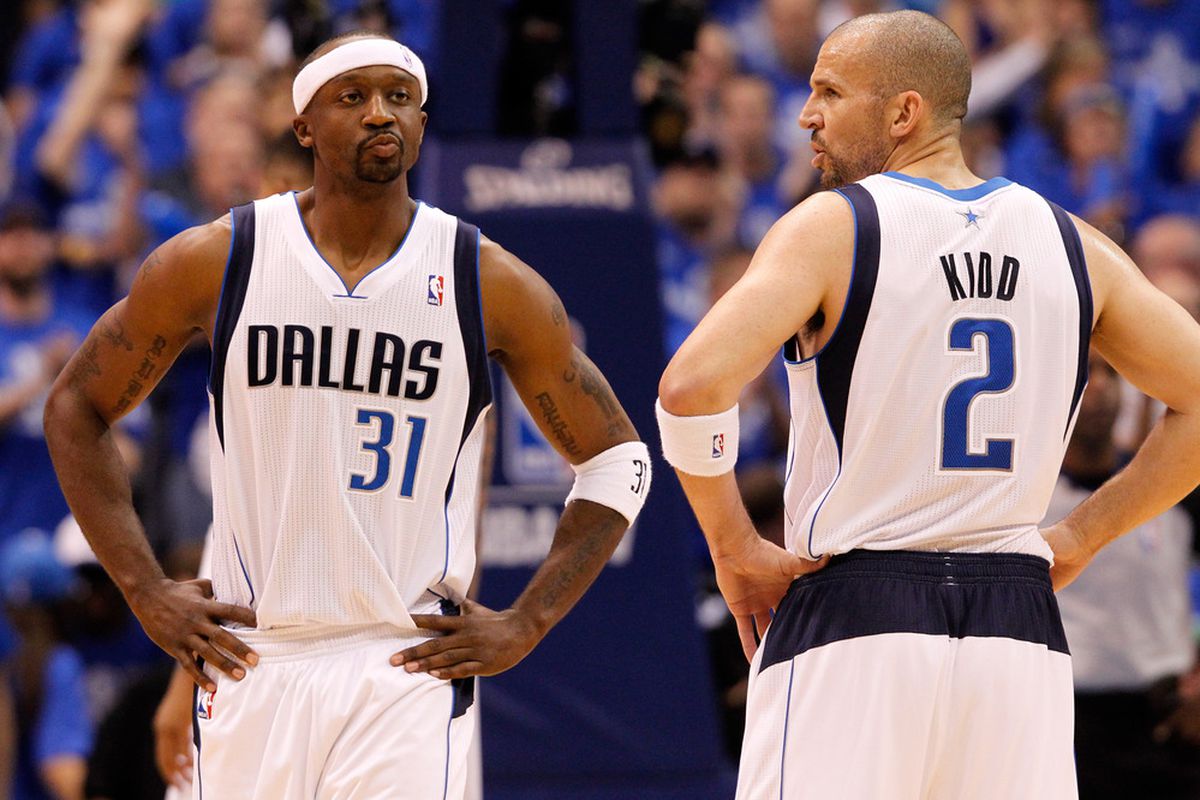 Hey Jet and Kidd -- don't let the Western Conference door hit you on the way out. (Photo by Tom Pennington/Getty Images)