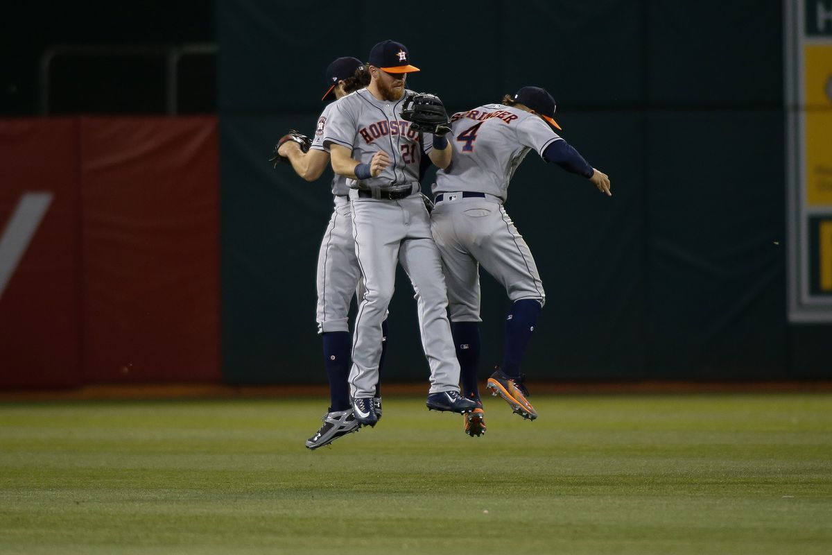 MLB: Houston Astros at Oakland Athletics