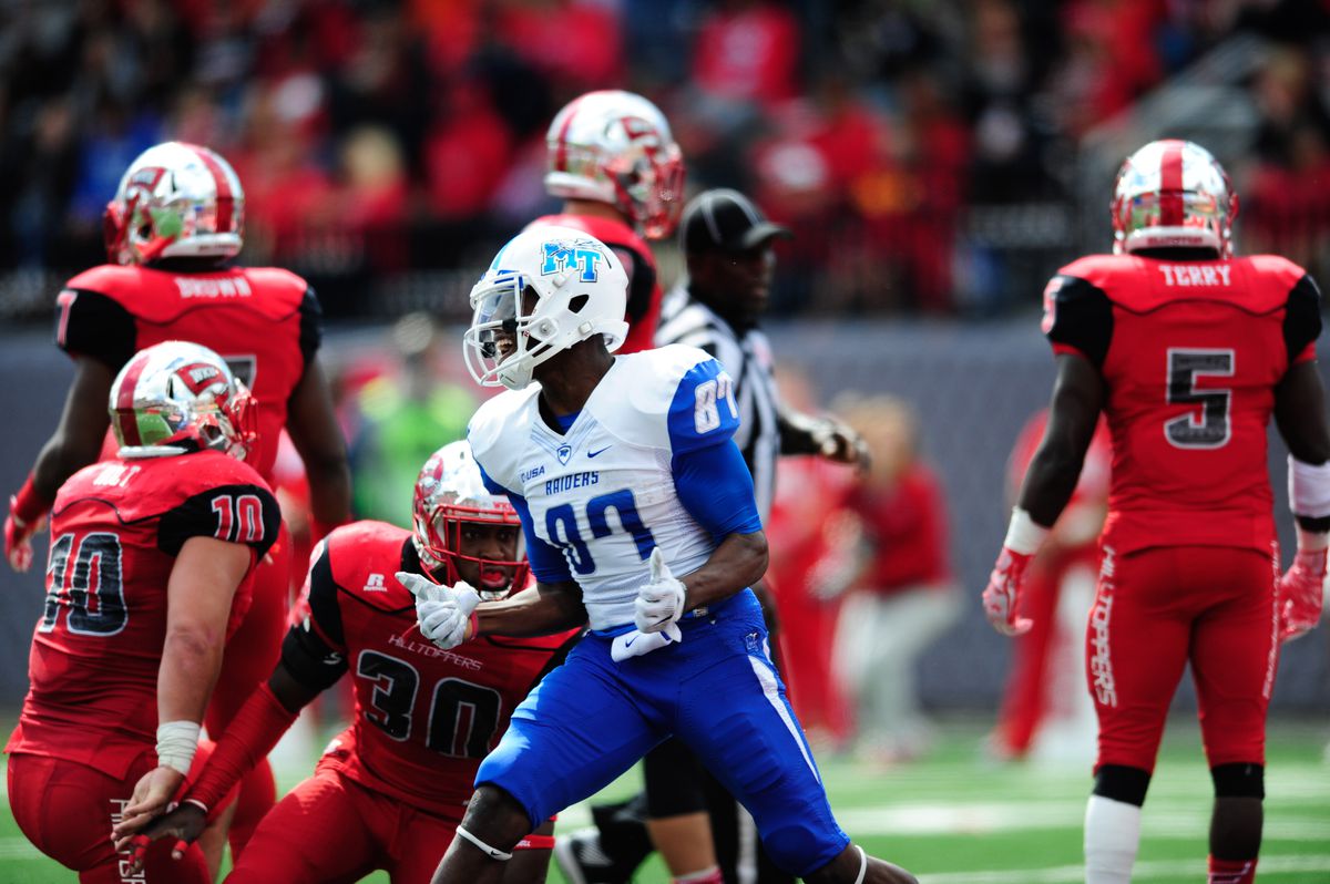 NCAA Football: Middle Tennessee at Western Kentucky