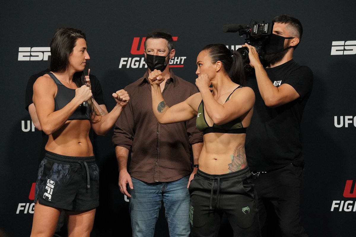 Marina Rodriguez and Michelle Waterson